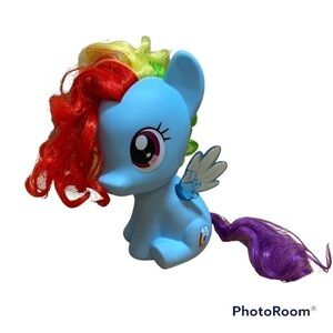My Little Pony Rainbow Dash Cool Styling Toy Kids Blue